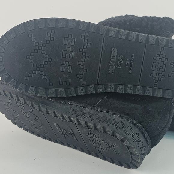 Mukluks Cozy Winter Fur Boots Women's Size 9 Pull on‎ Fold Down Round Toe Casual - Picture 9 of 9